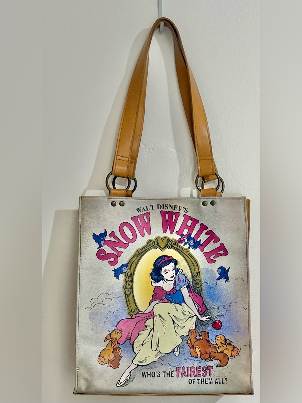Vintage Disney Snow White PVC Tote – Outstanding Graphics